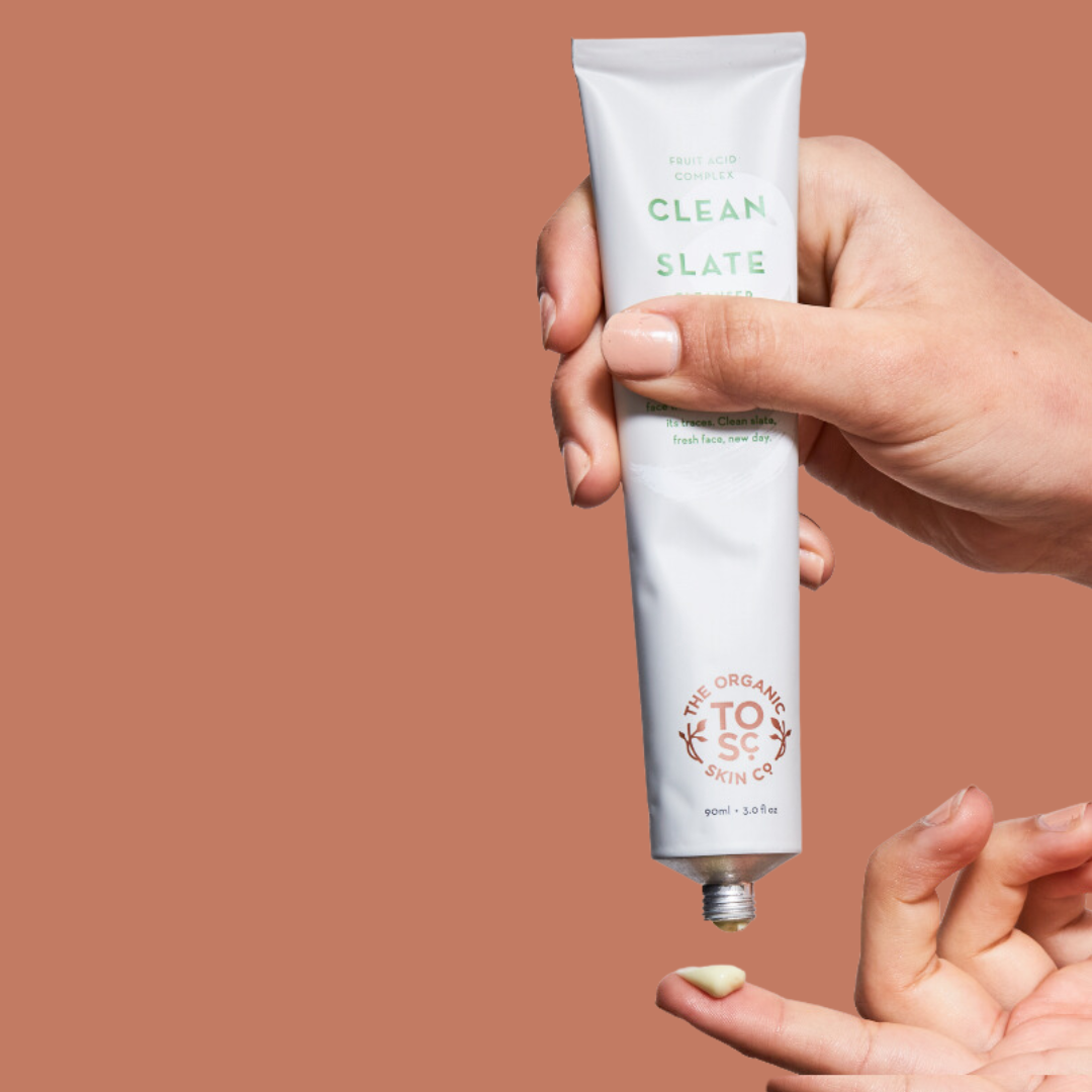 The Organic Skin Co. - Clean Slate - Organic Face Cleanser with AHA for Acne