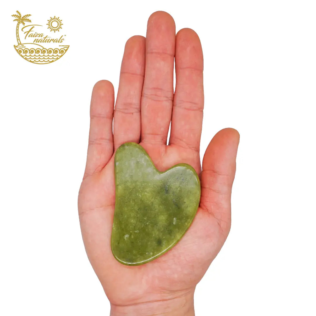 Brazilian Jade Roller and Gus Sha Set