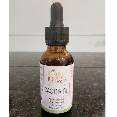 Simply Honest Co. - 100% Pure Castor Oil Cold Pressed Hexane Free Unrefined