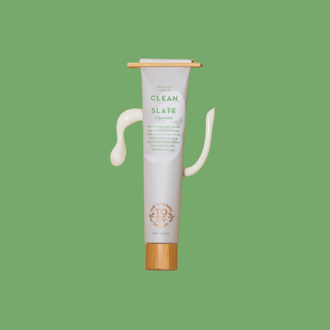 The Organic Skin Co. - Clean Slate - Organic Face Cleanser with AHA for Acne