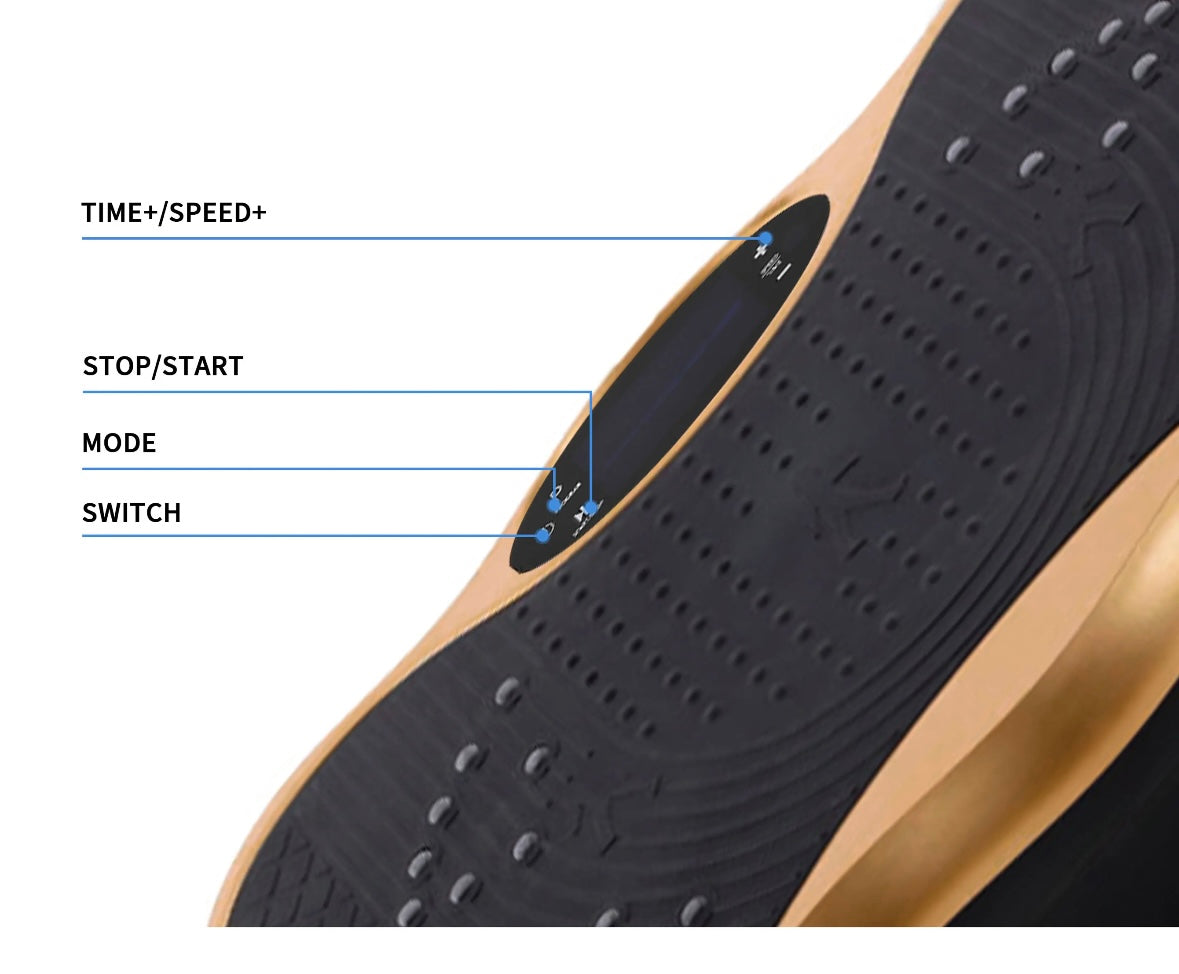 Whole body exercise vibration plate-Lymphatic Drainage - with Remote and Bluetooth awww