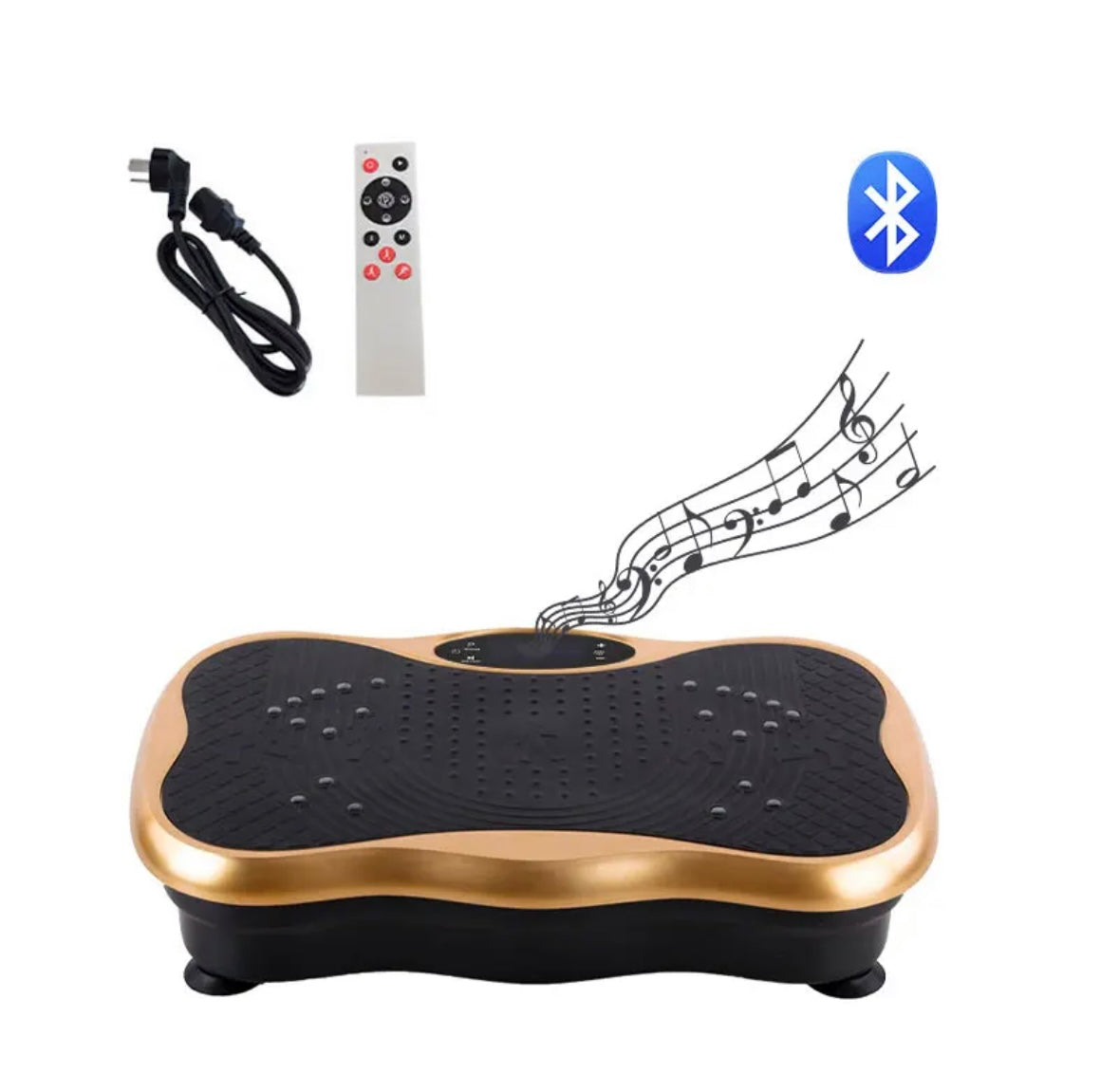Whole body exercise vibration plate-Lymphatic Drainage - with Remote and Bluetooth awww