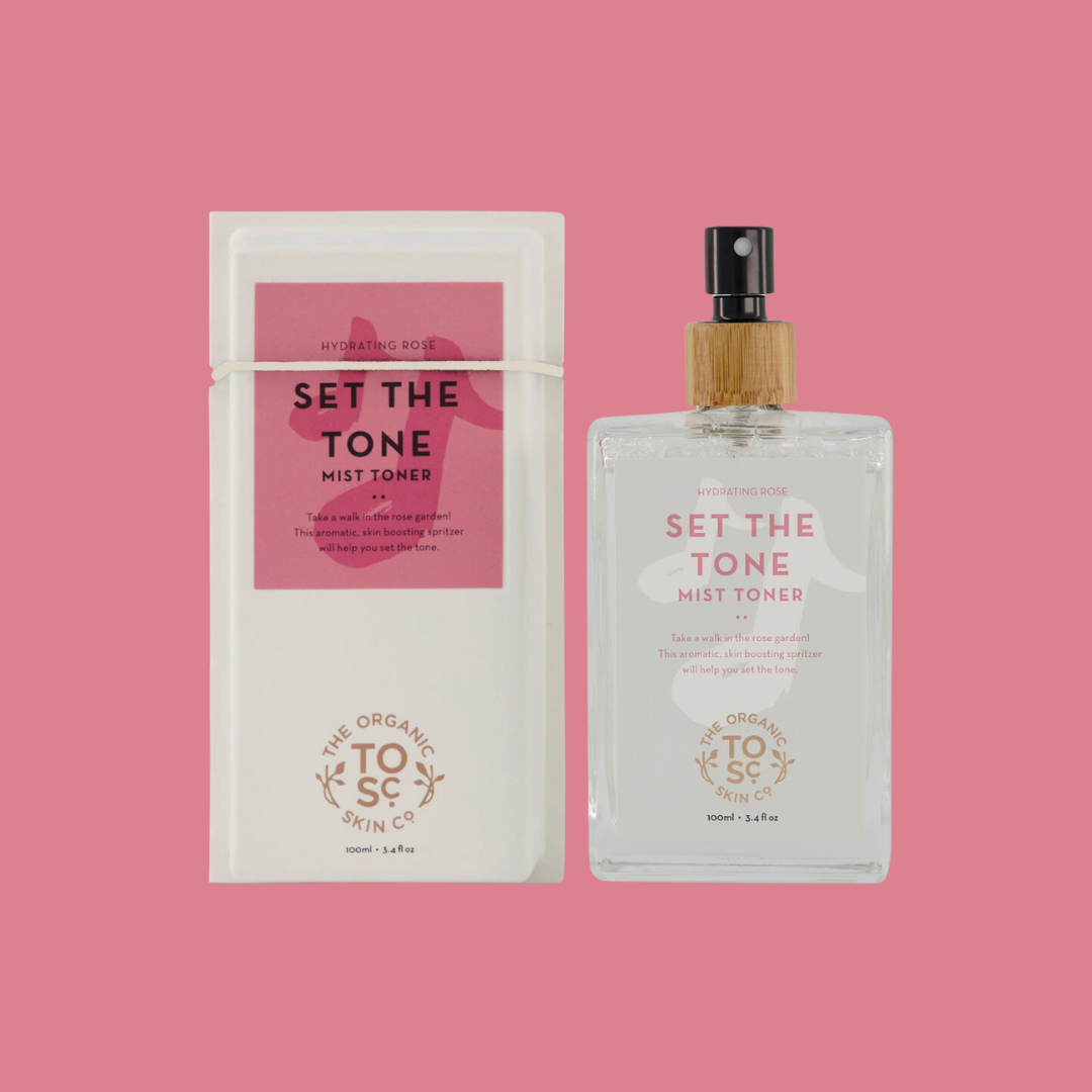 The Organic Skin Co. - Set The Tone - Hydrating Rose Mist Toner With Aloe Vera
