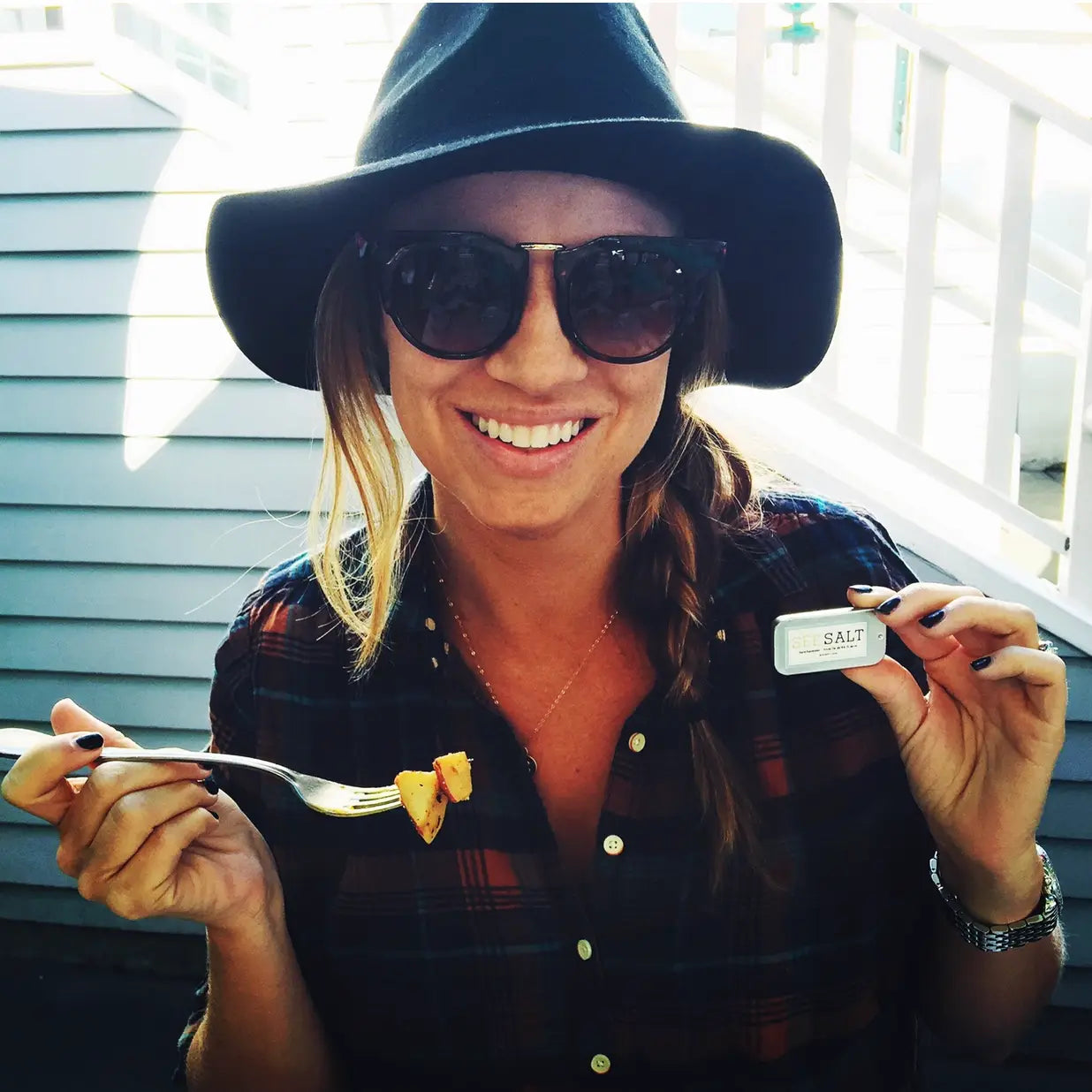 Fleur de Sel Sea Salt Mini Take-a-long Tin