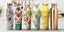 Perilla Home Copper Water Bottle - Assorted colors and patterns