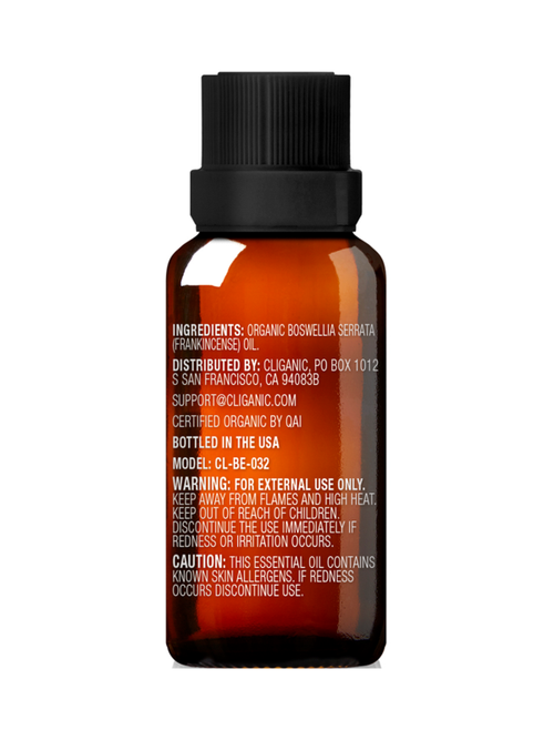 Cliganic - Essential Oils Singles - Organic Frankincense Oil