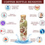 Perilla Home Copper Water Bottle - Assorted colors and patterns