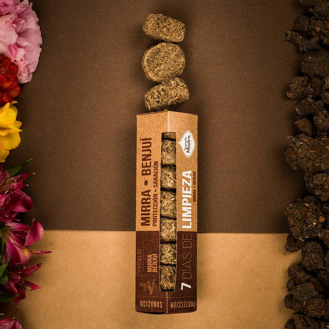 7 Day Cleansing Tablets Myrrh & Benzoin